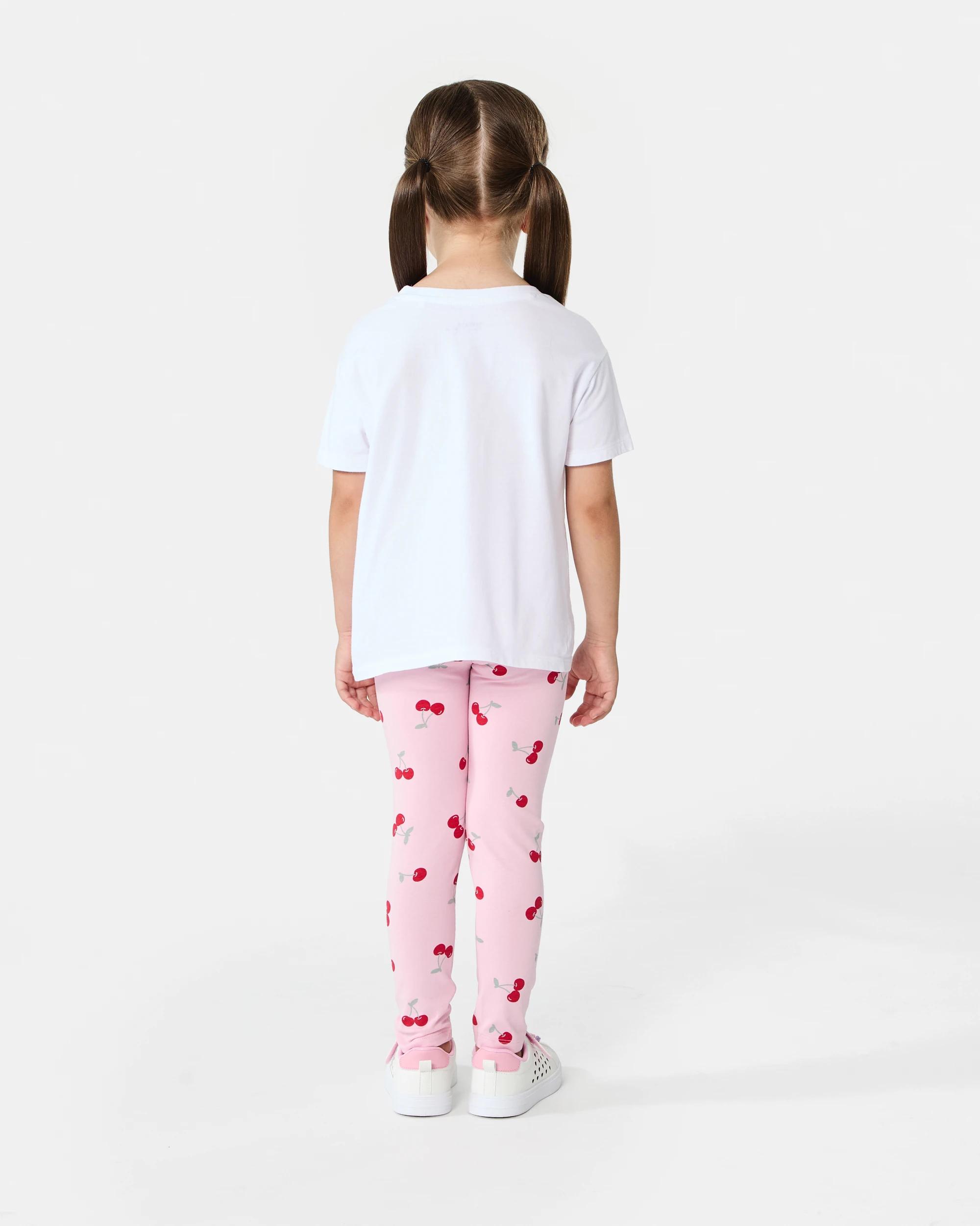 6 Printed Leggings Pnk Cherry, 6 of 6