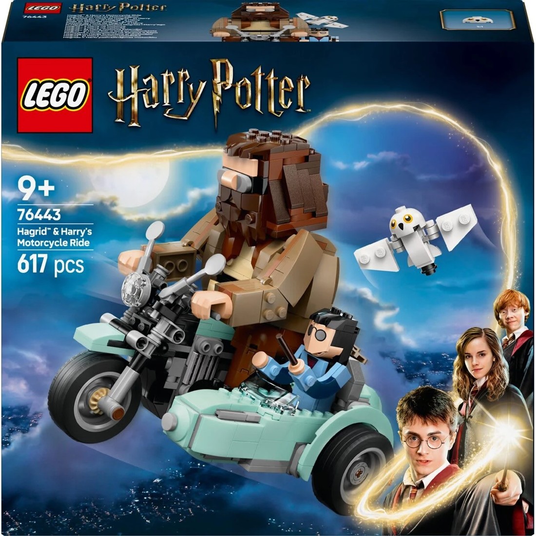 1 LEGO Harry Potter Hagrid & Harry's Motorcycle Ride 76443, 1 of 10
