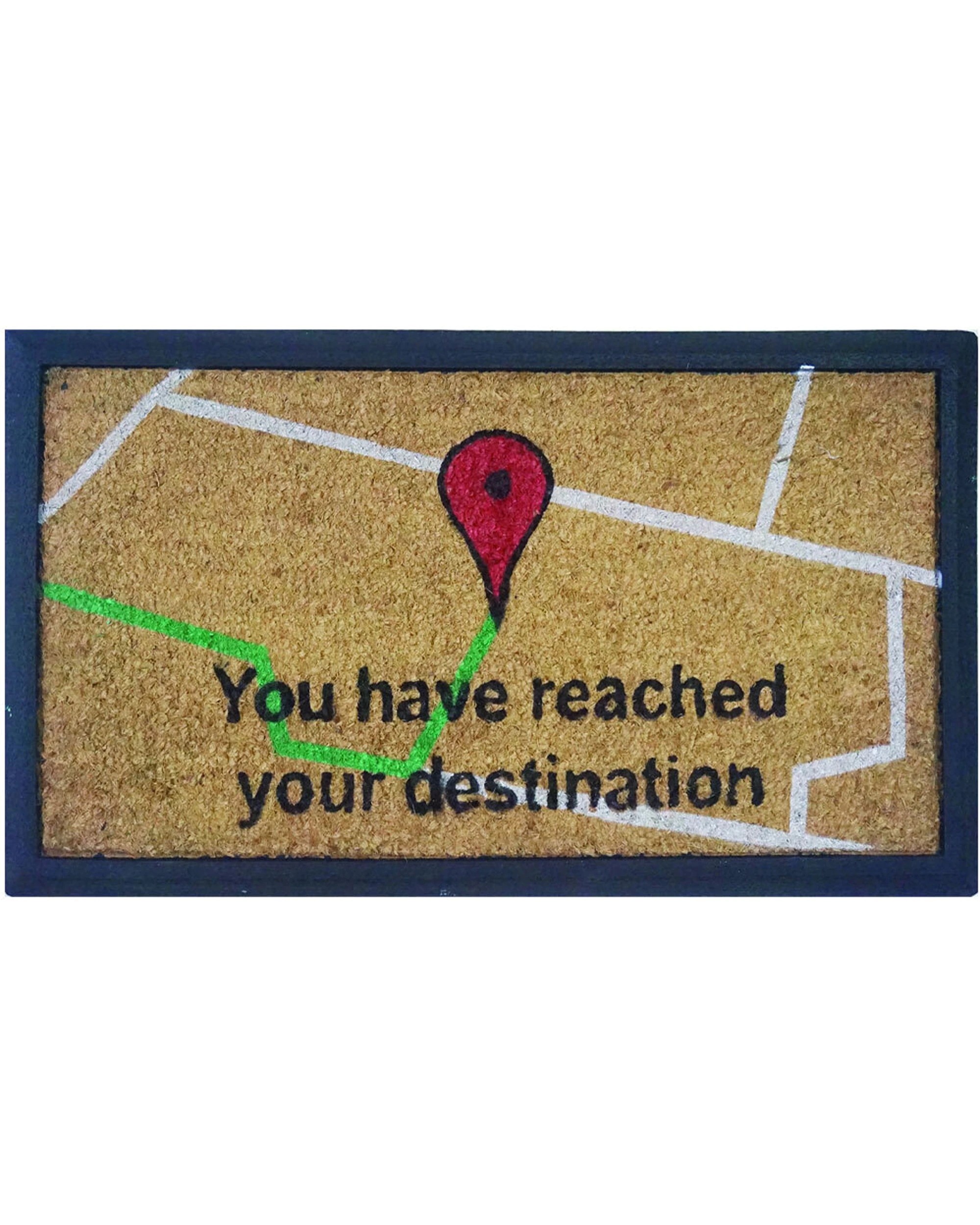 1 Solemate Rubber-Coir Destination 40x70cm Outdoor Doormat Home Furnishings - Multi, 1 of 1