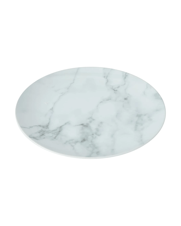 Marble Look Dinner Plate