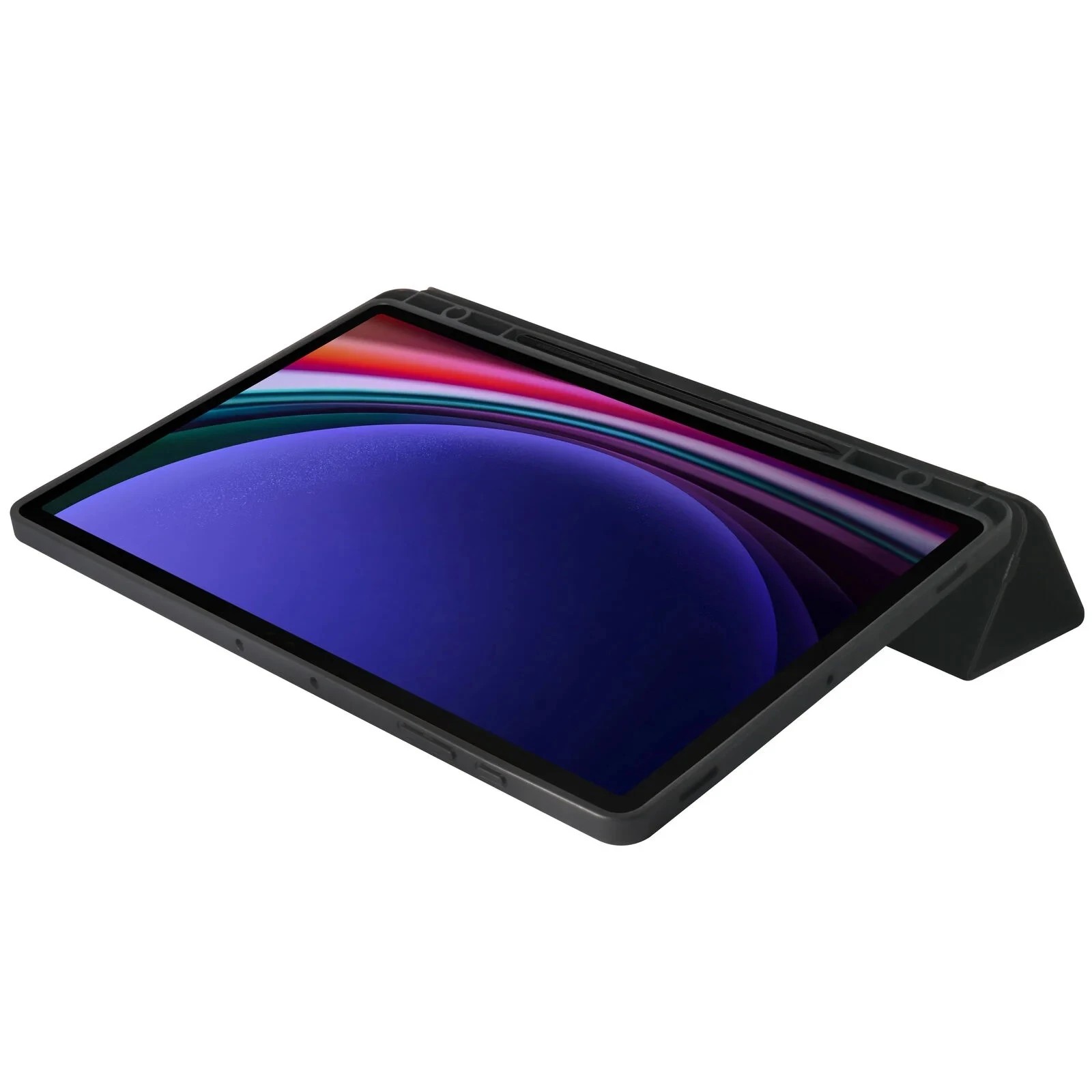 2 OtterBox React Folio Case For Samsung Galaxy Tab S9 Plus 12.4" - Black, 2 of 4