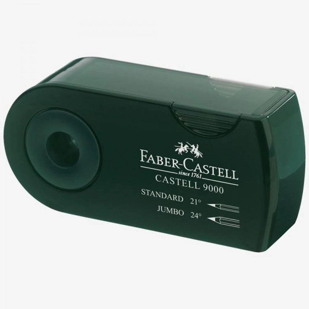 2 Faber-Castell 9000 Twin Sharpener Green, 2 of 2