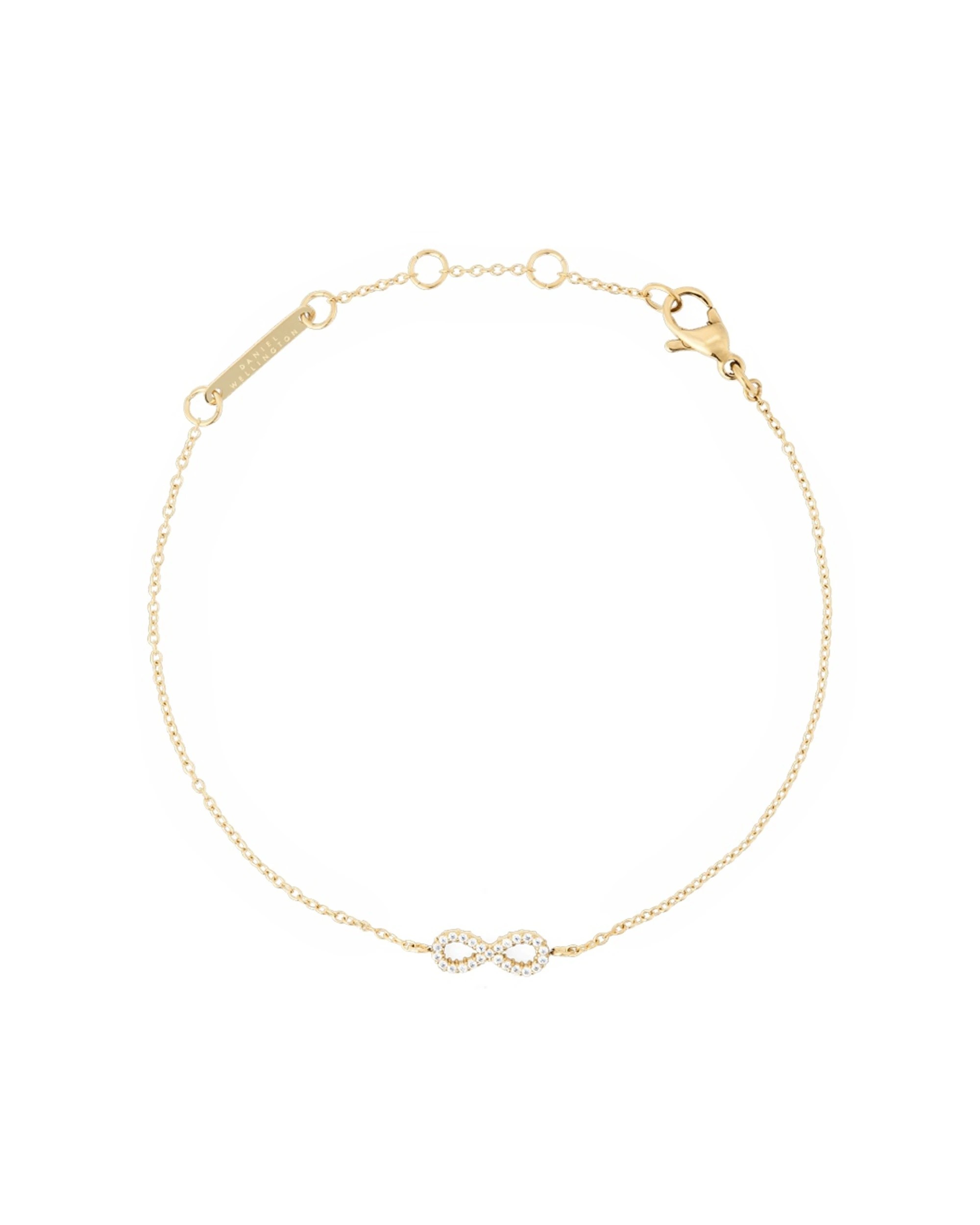 1 Daniel Wellington Mirelle Infinity Bracelet Gold 155-185mm Jewellery - Gold, 1 of 4