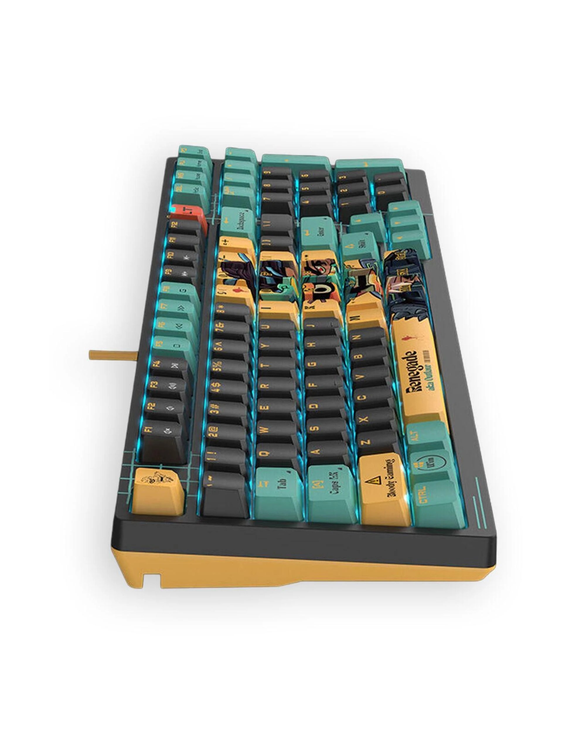 5 Bloody AT98 Renegade 98 Keys Adjustable Optical Switch Mechanical Keyboard, 5 of 6