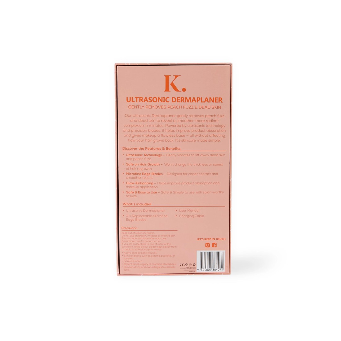 3 Kahlia Skin Ultrasonic Dermaplaner, 3 of 4