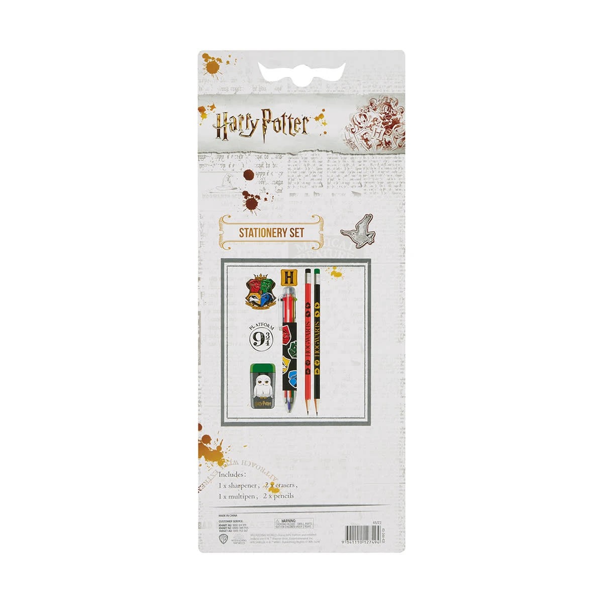 10 6 Piece Wizarding World Harry Potter Stationery Set, 10 of 10