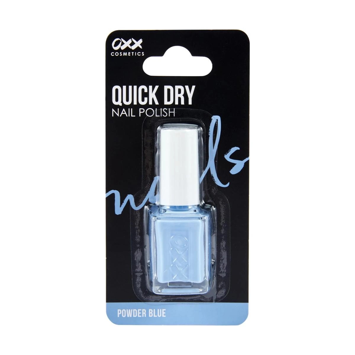 4 OXX Cosmetics Quick Dry Nail Polish - Powder Blue, 4 of 4