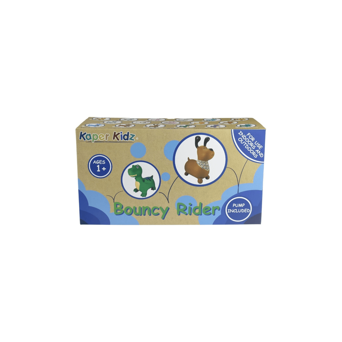 7 Kaper Kidz Bouncy Rider Pink Pearl The Unicorn Ride On Bouncer Toy Kids 12 Months Plus - Pink, 7 of 9