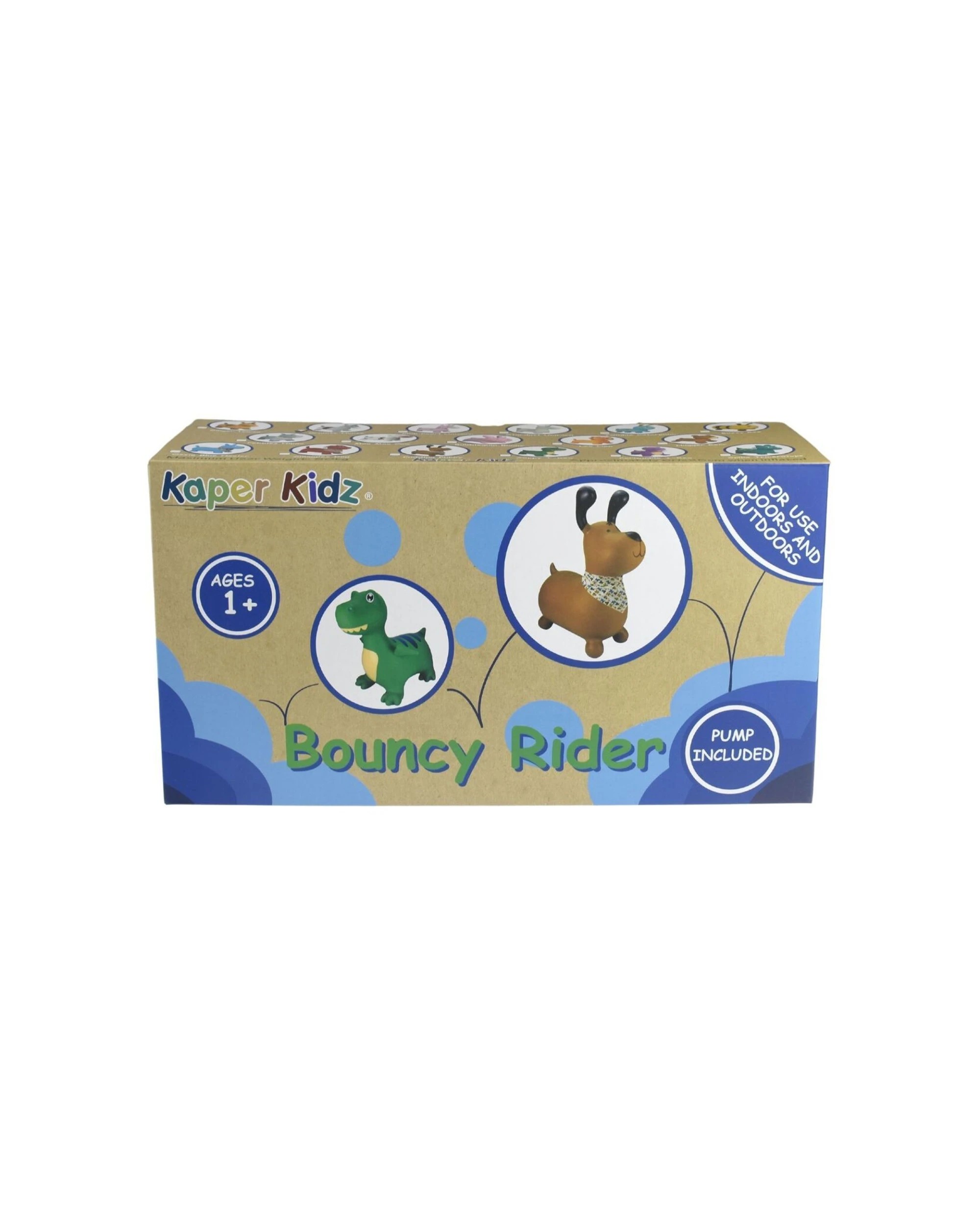 7 Kaper Kidz Bouncy Rider Pink Pearl The Unicorn Ride On Bouncer Toy Kids 12 Months Plus - Pink, 7 of 9