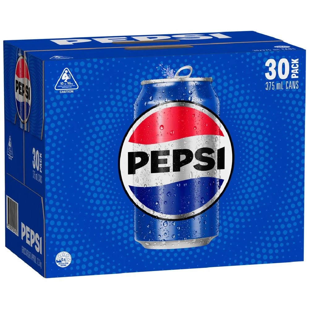 1 Pepsi Cans 375mL 30 Pack, 1 of 2