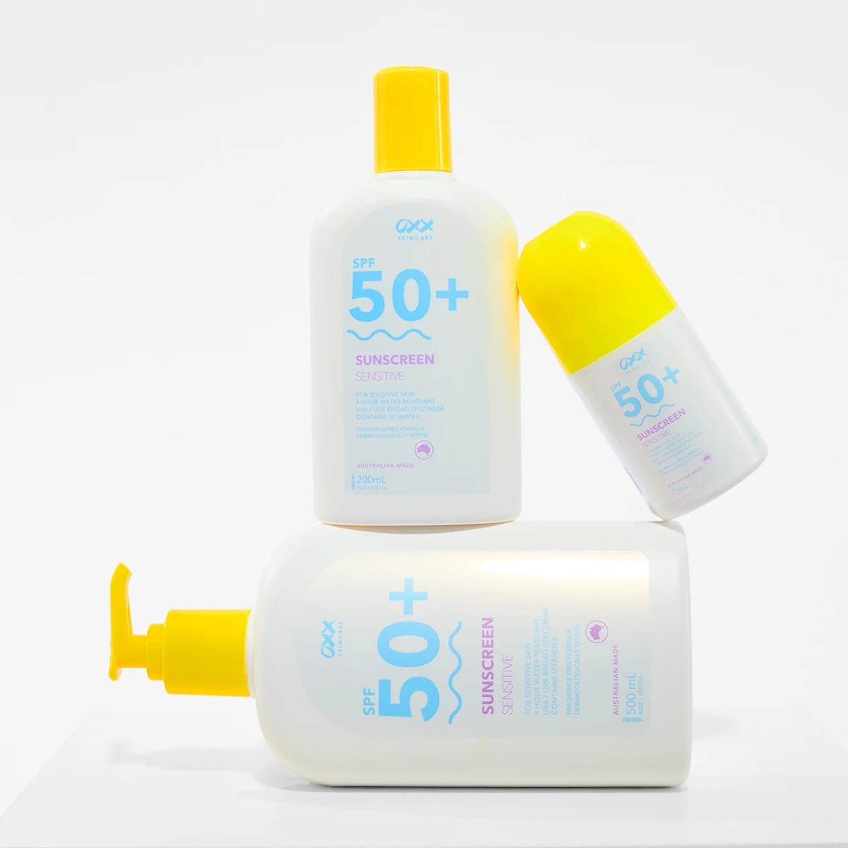 9 OXX Skincare SPF50+ Sensitive Sunscreen 500ml - Vitamin E, 9 of 10