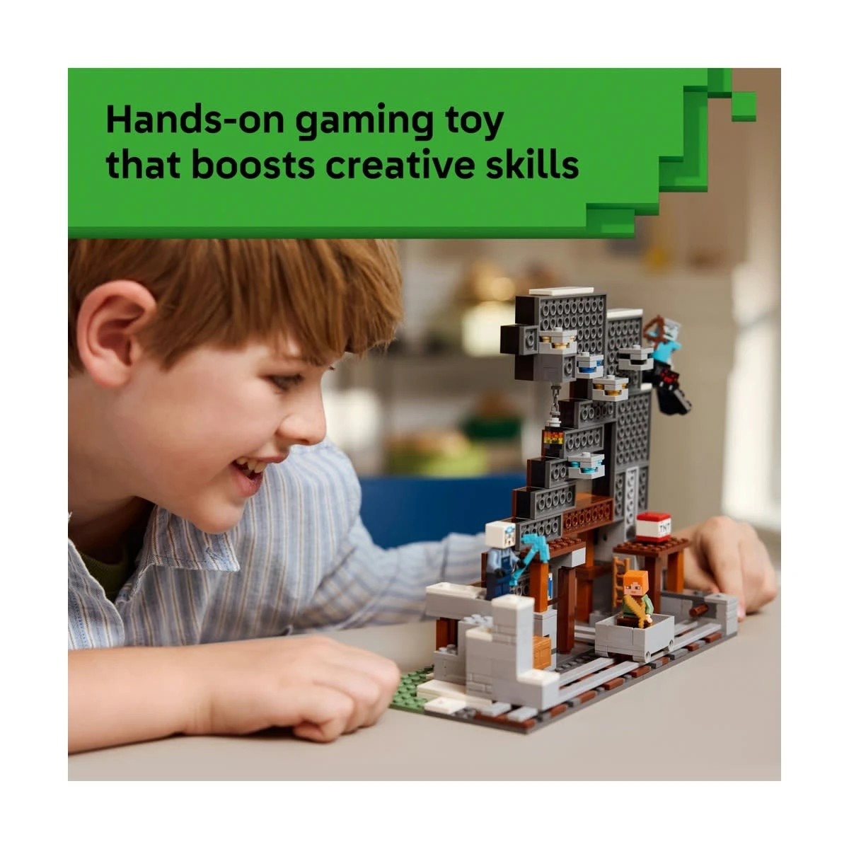 5 LEGO Minecraft The Pickaxe Mine 21277, 5 of 10