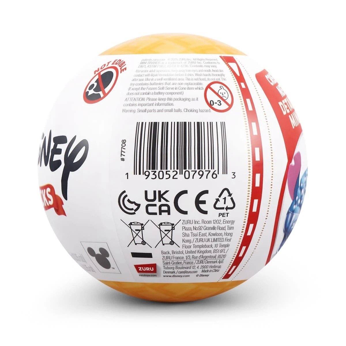 10 Zuru Mini Brands Create Disney Snack Series 1 Capsule - Assorted, 10 of 10