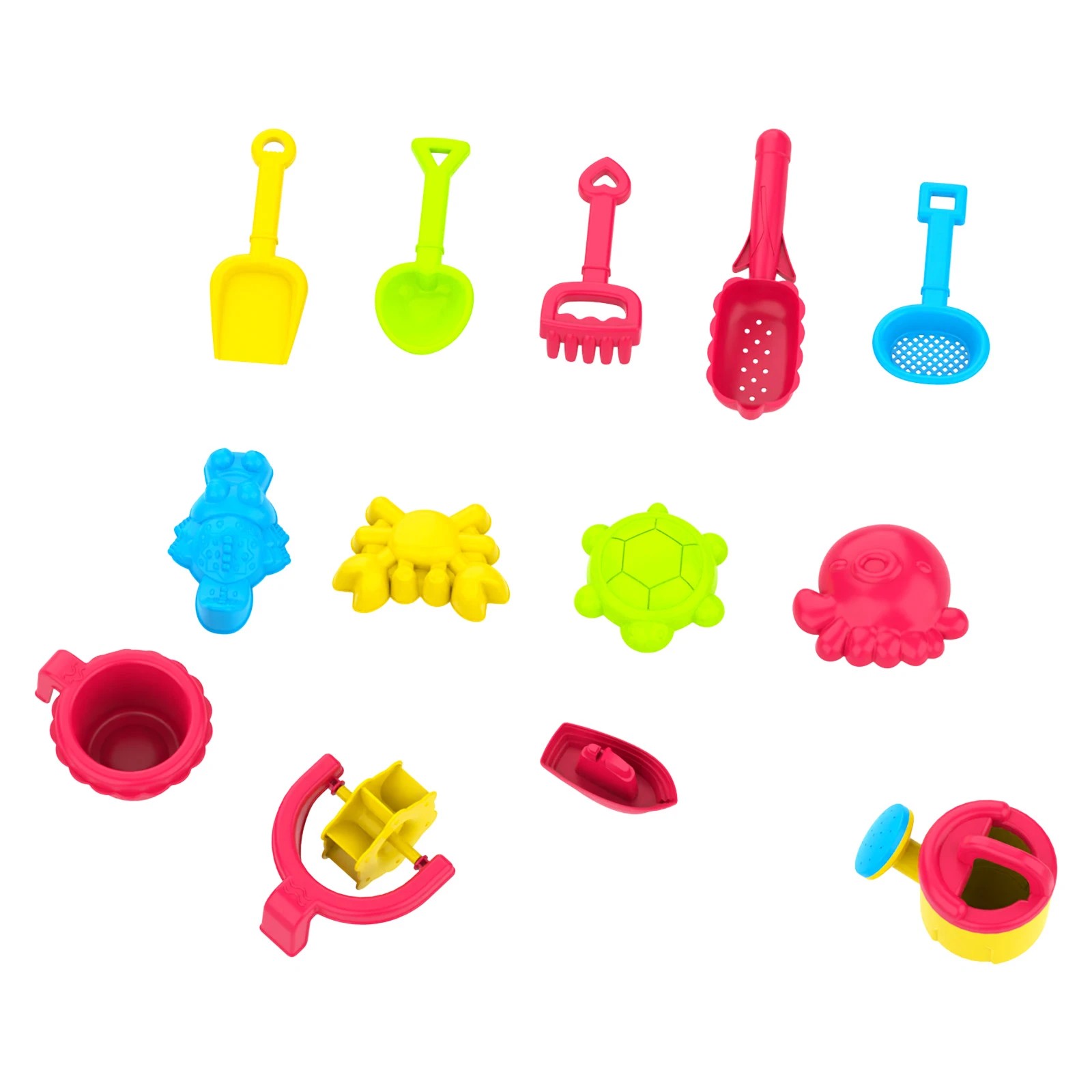 7 Advwin 4-Tier Kids Sand Water Table Activity Table Indoor Outdoor Sensory Playset - Multi, 7 of 8