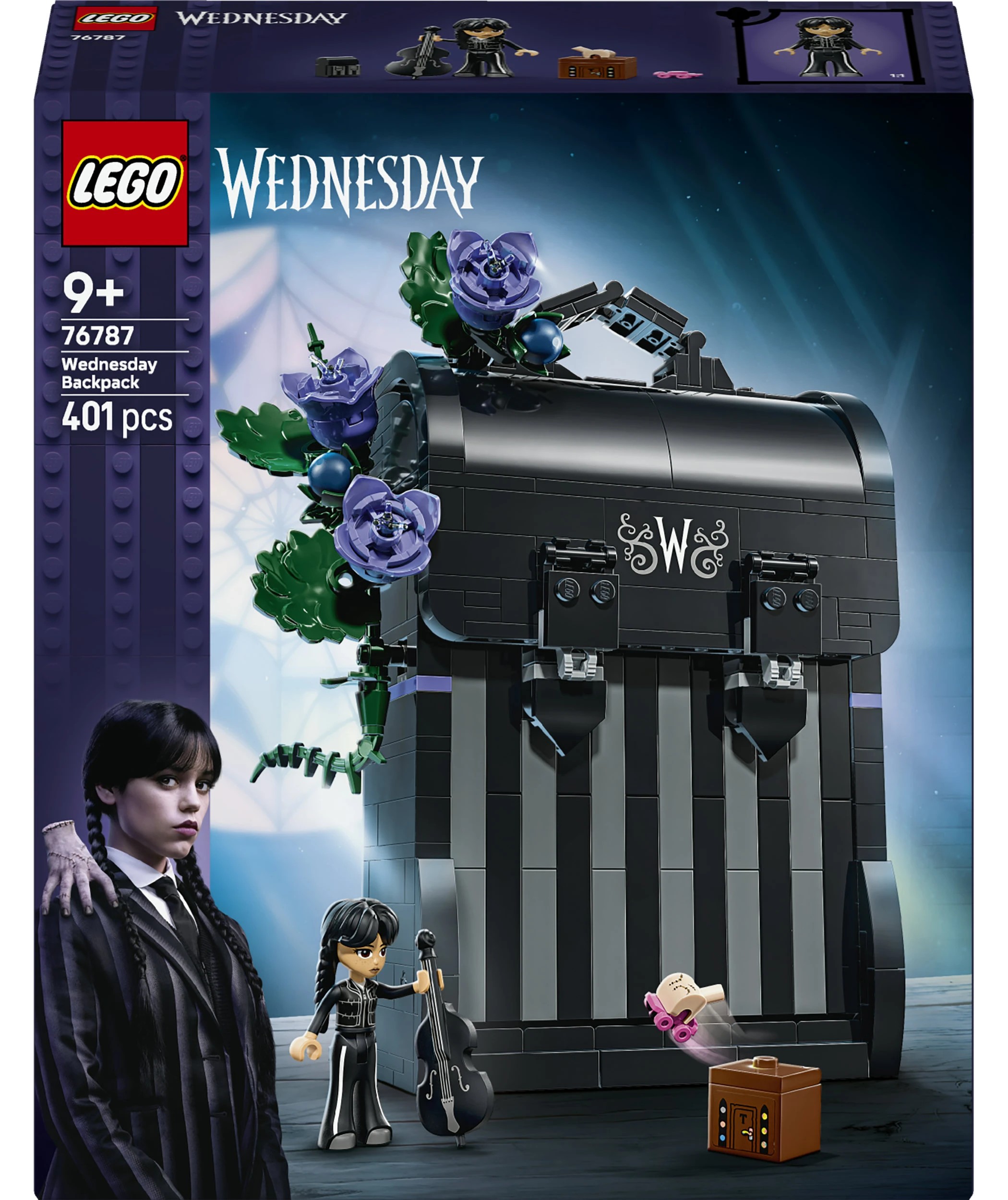 1 LEGO Wednesday Backpack 76787, 1 of 11