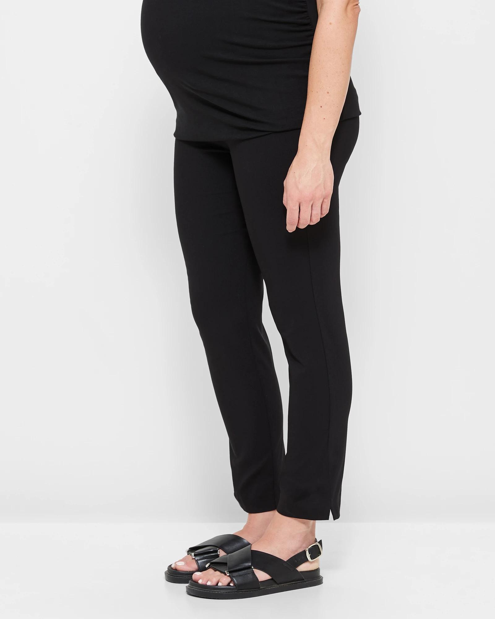 3 Target Maternity Bengaline Pants BLACK, 3 of 5