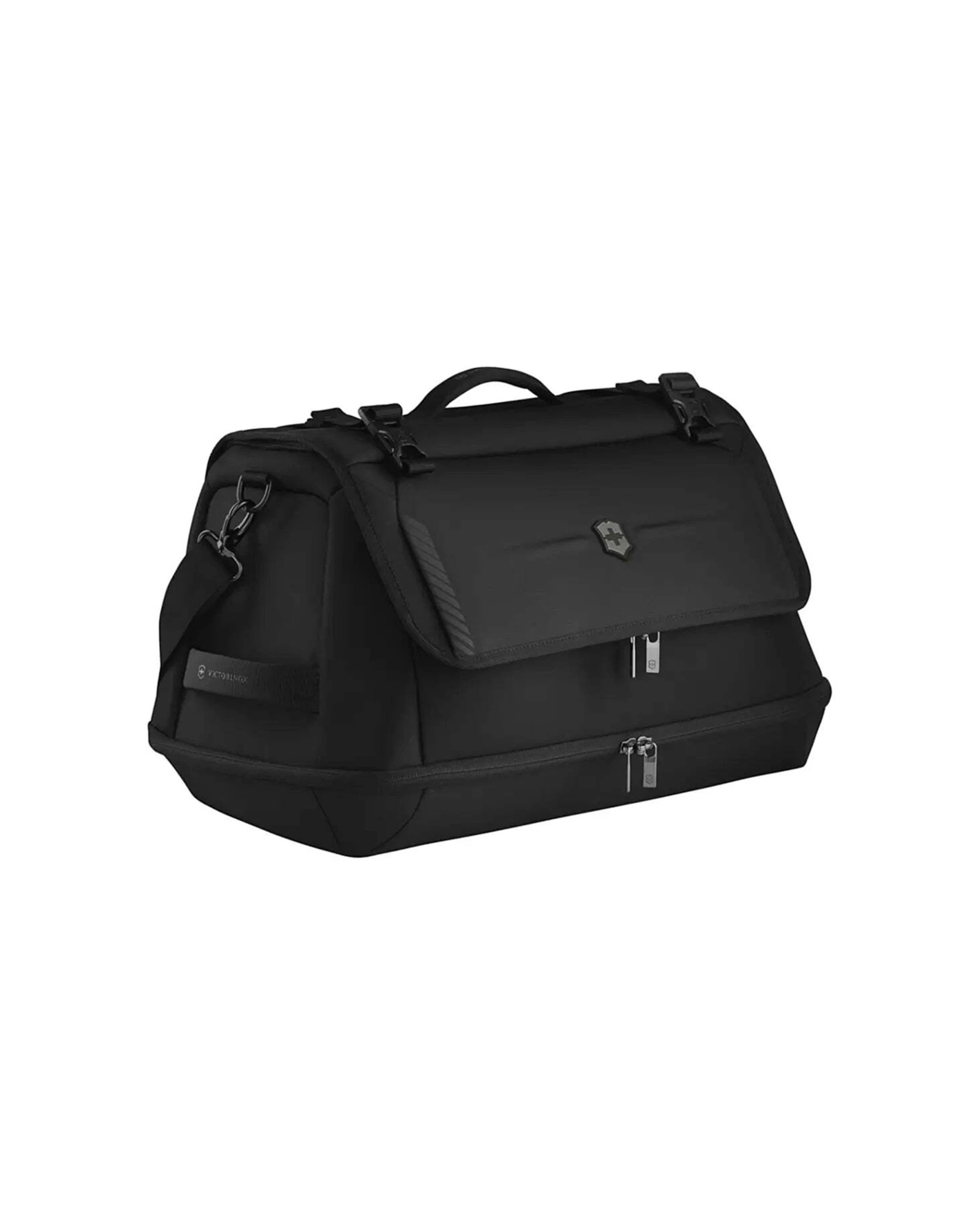 7 Victorinox Crosslight Duffel Zippered Bottom Compartment Vacuum Insulated - Black, 7 of 9