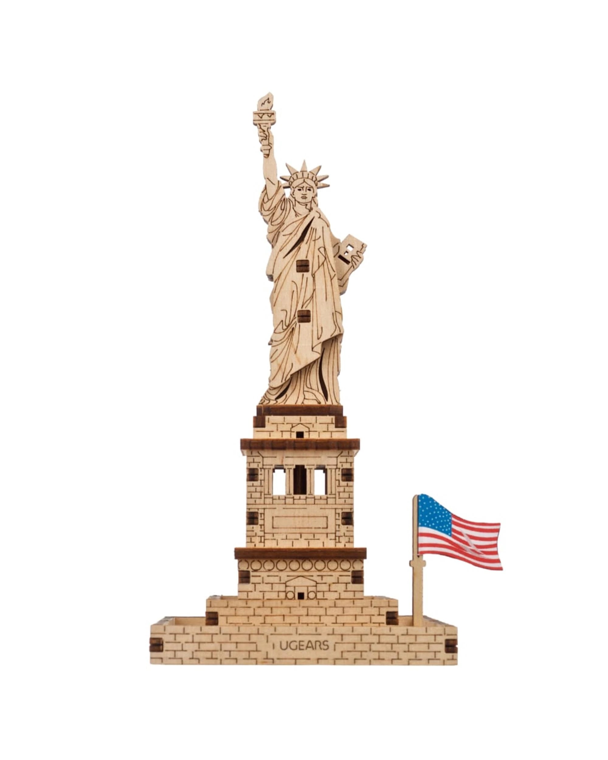 2 UGears Statue of Liberty Model Kit, 2 of 7