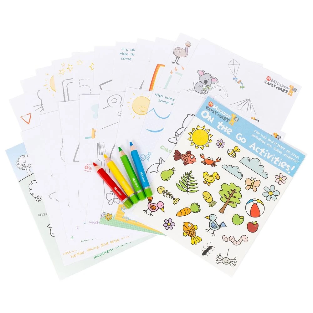 4 Micador early stART On The Go Activity Pack, 4 of 8