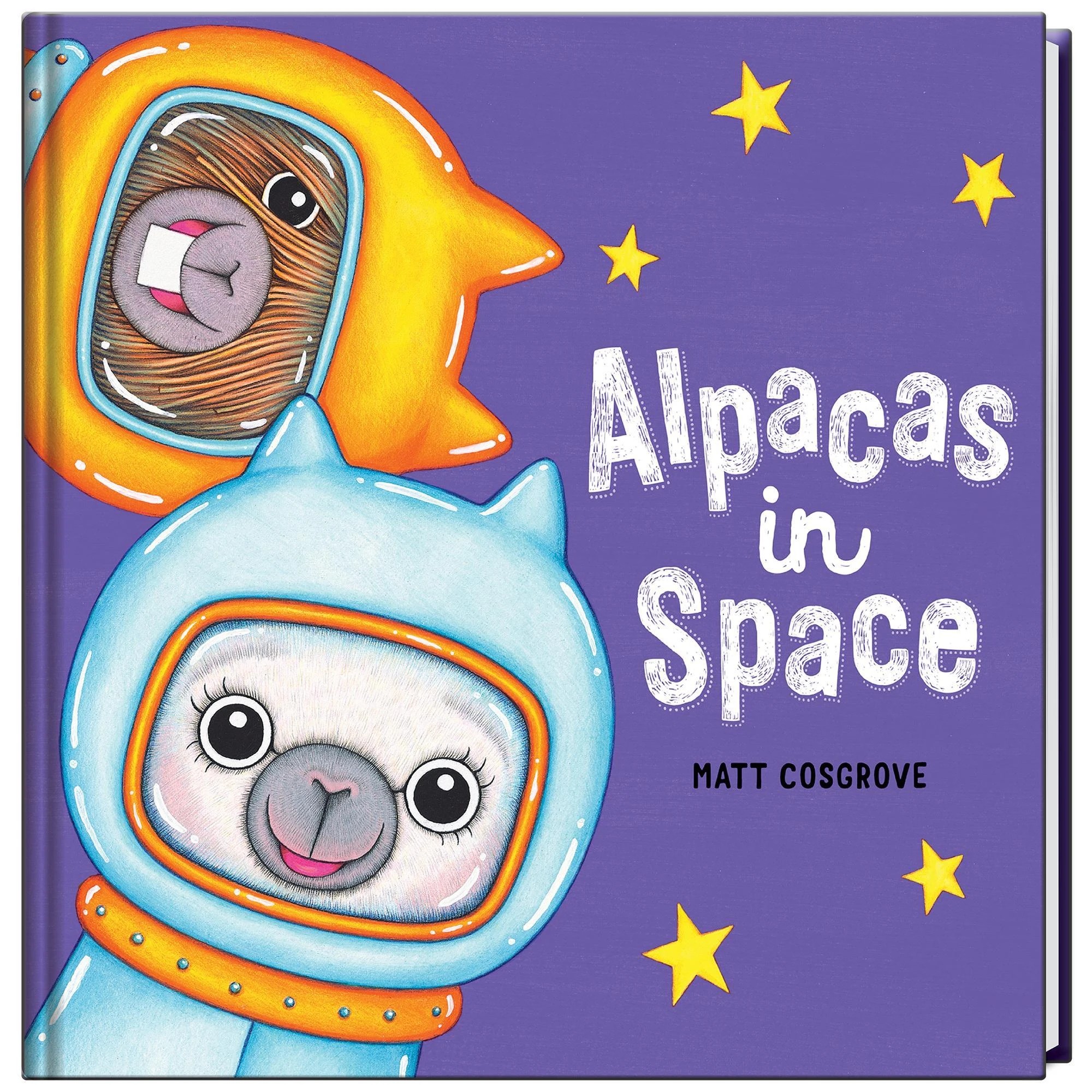 1 Alpacas in Space by Matt Cosgrove - Book