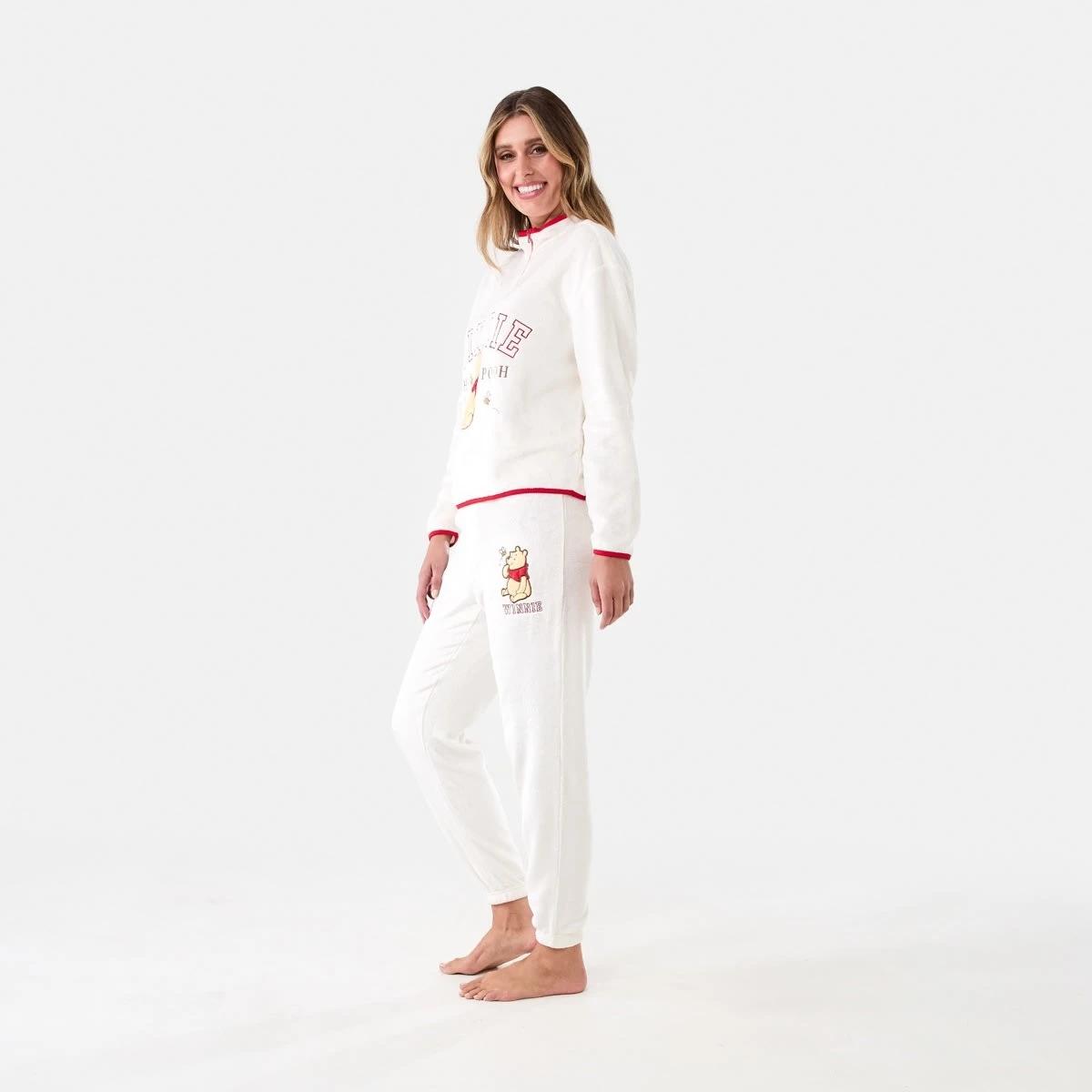 2 Winnie the Pooh License Fleece Pyjama Set Winnie Txt, 2 of 8