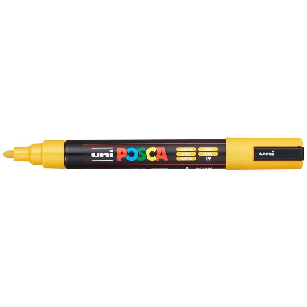 1 POSCA PC-5M Paint Marker Ochre, 1 of 2
