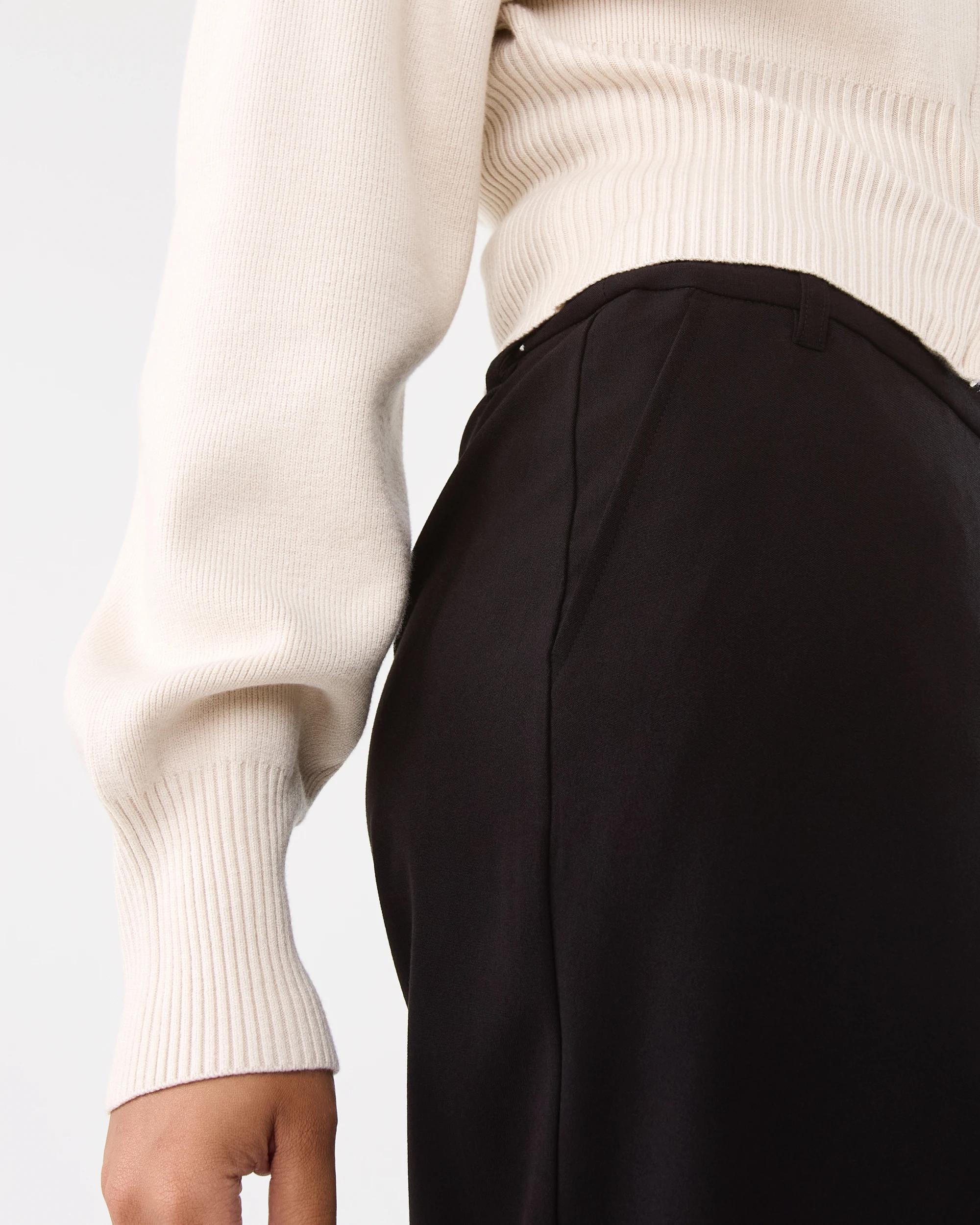 8 Zip Front Knit Cardigan Nat Beige, 8 of 8