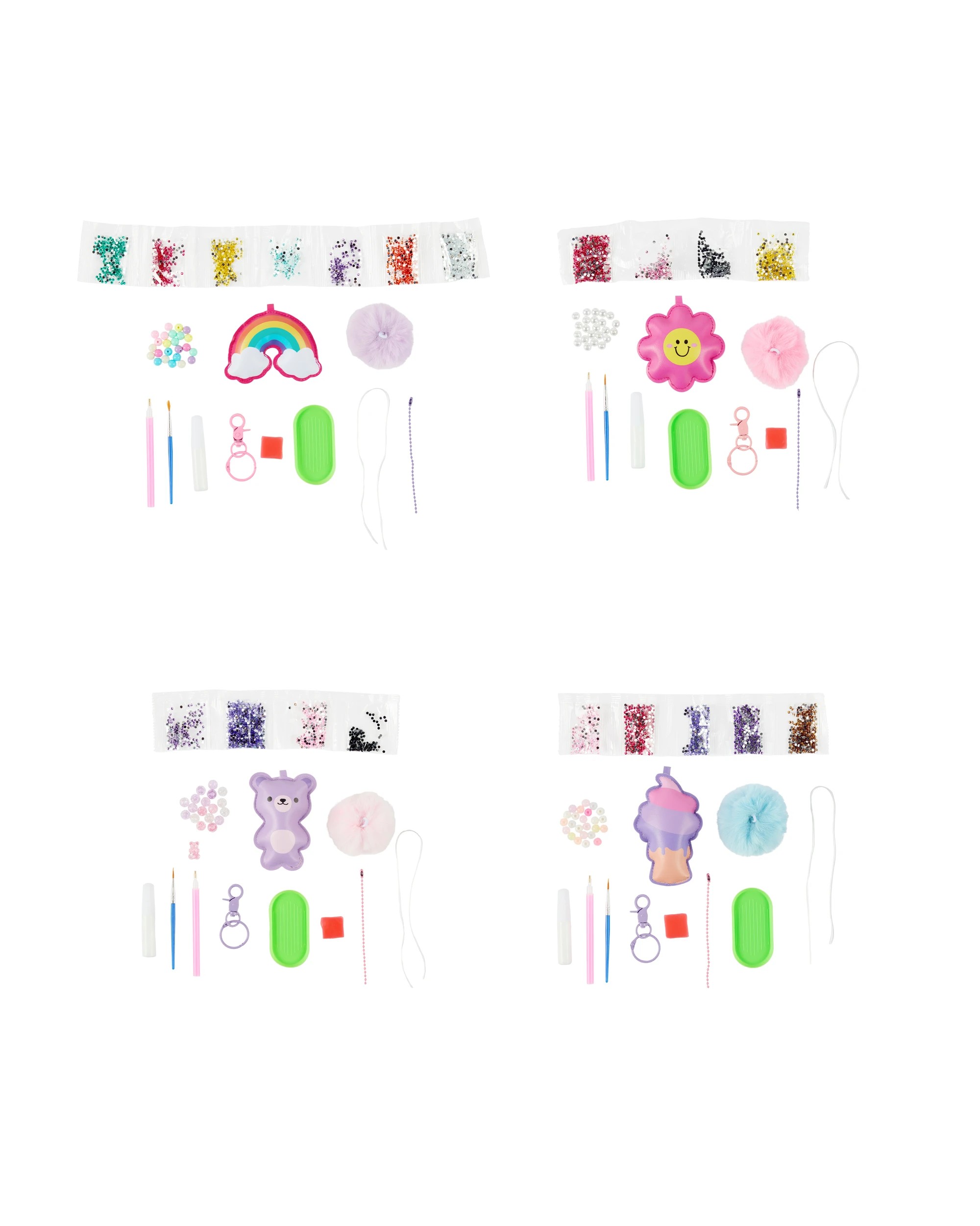 2 Create Your Own Gem Keychain - Assorted, 2 of 3