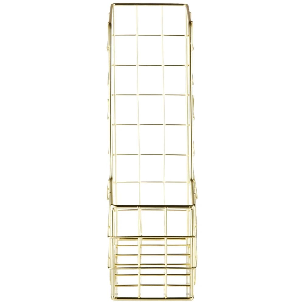 3 Otto Wire Magazine File Gold, 3 of 5