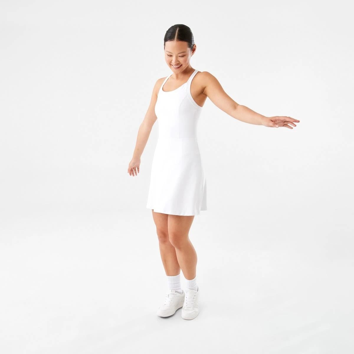 3 Active Womens Tennis Dress White, 3 of 9