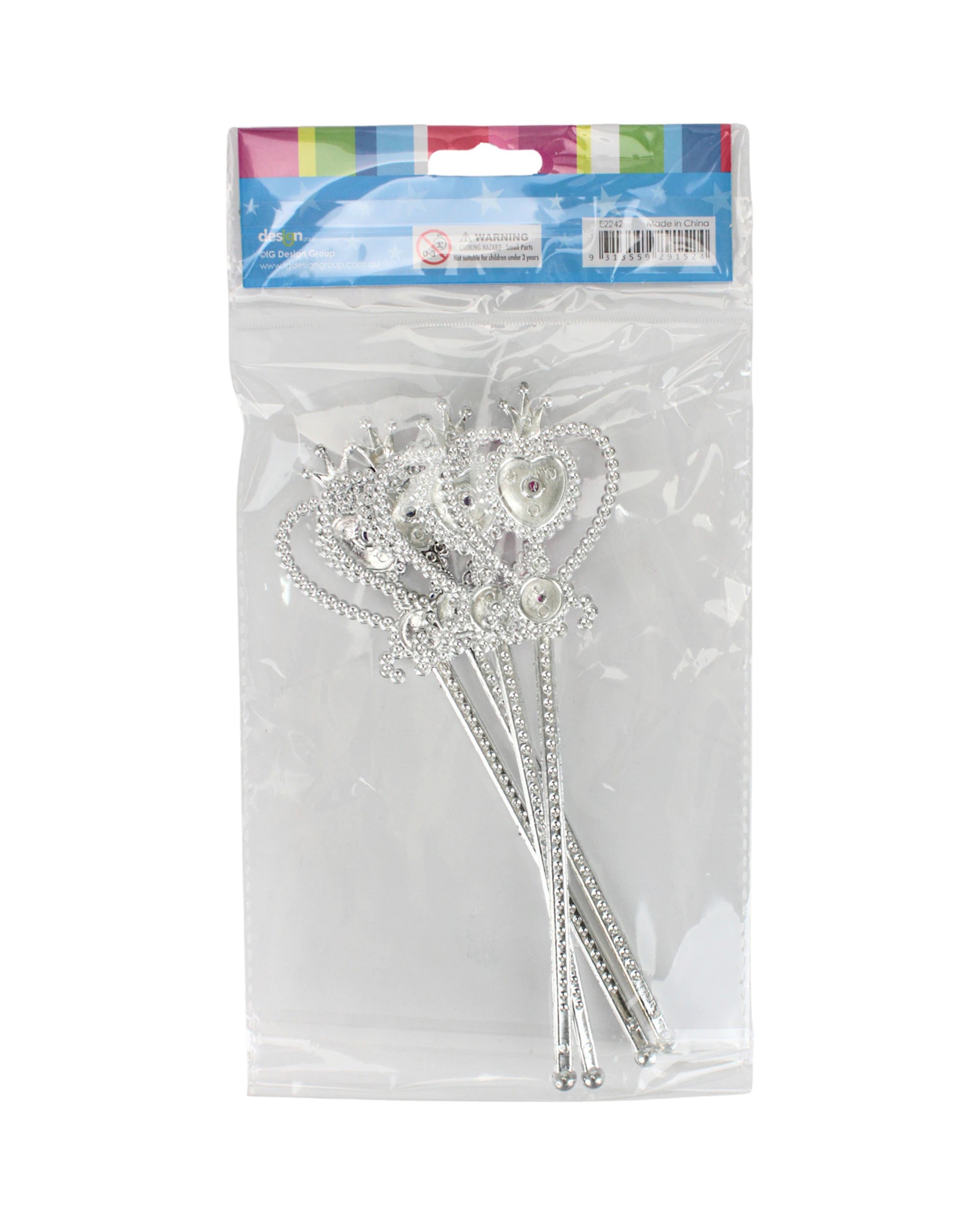 3 Artwrap Pack of Princess Wands - Assorted, 3 of 3