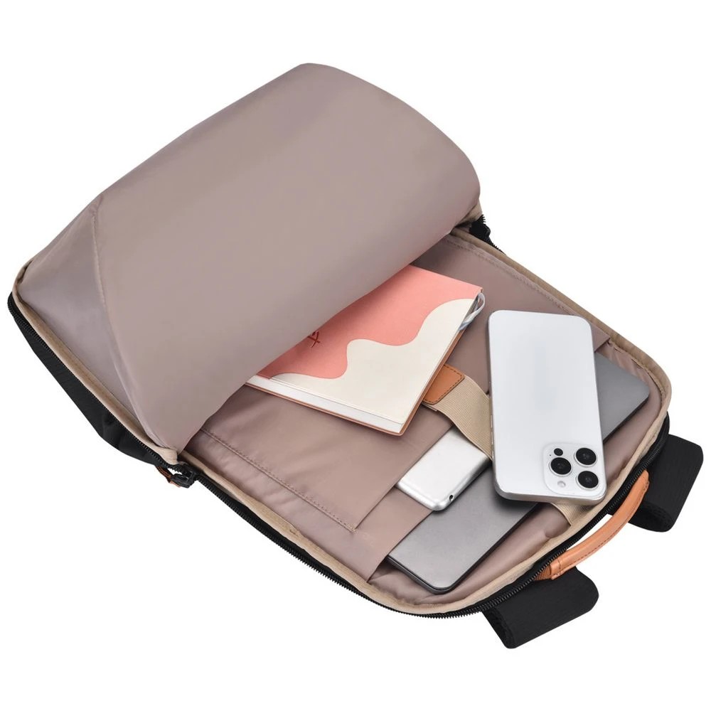 4 Bonelk 16" Vibe Classic Backpack Black, 4 of 6