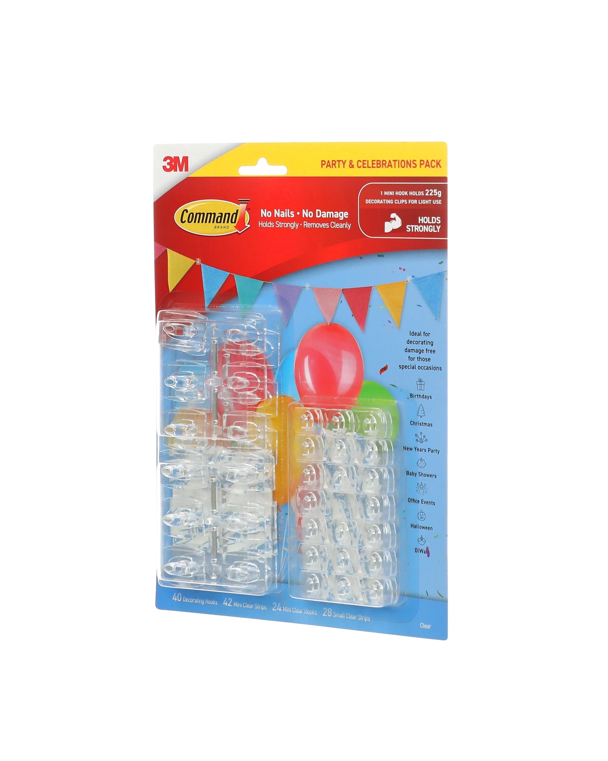 3M Command Party Pack Hooks - Clear - Kmart