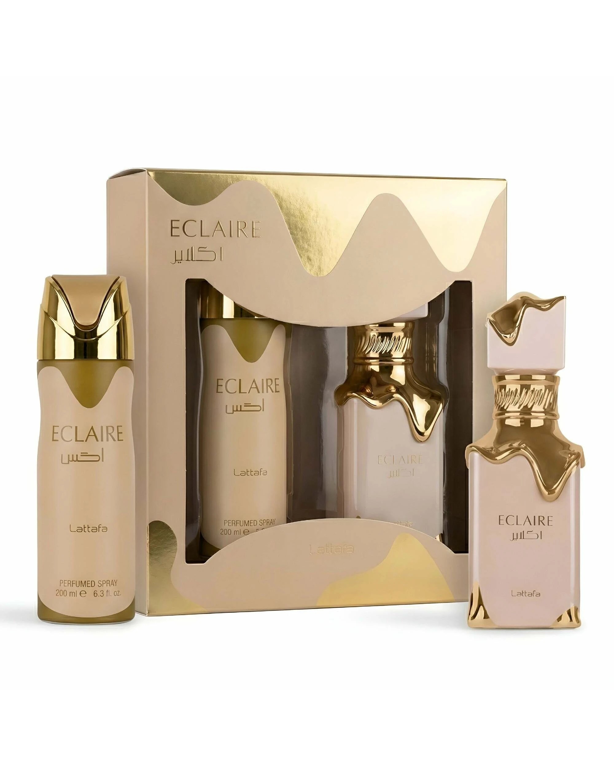 1 Lattafa Eclaire 100ml EDP 2 Piece Gift Set, 1 of 3