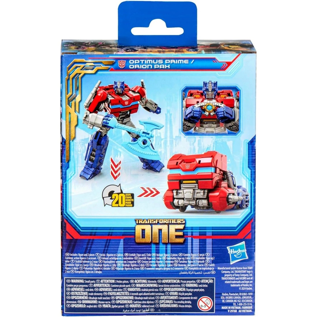 2 Prime Changer Optimus Prime/Orion Pax Transformers, 2 of 5