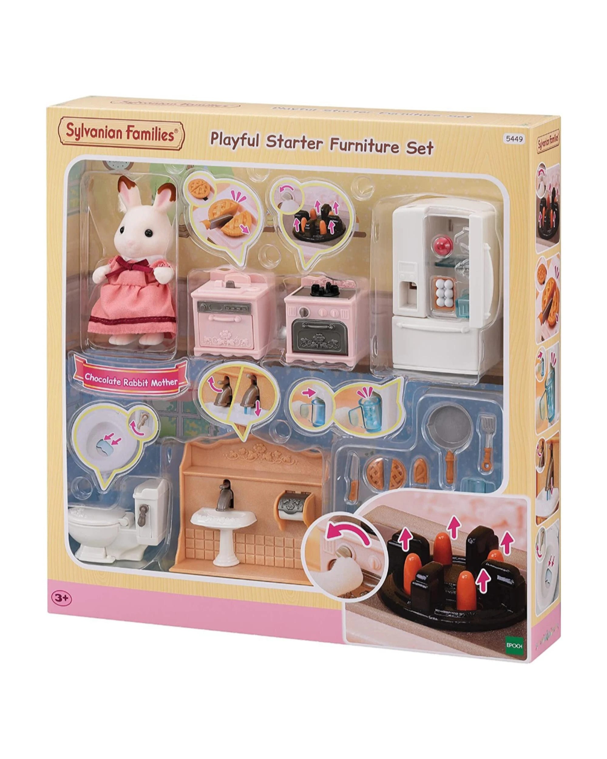 1 Sylvanian Families Playful Starter Furniture Set, 1 of 2