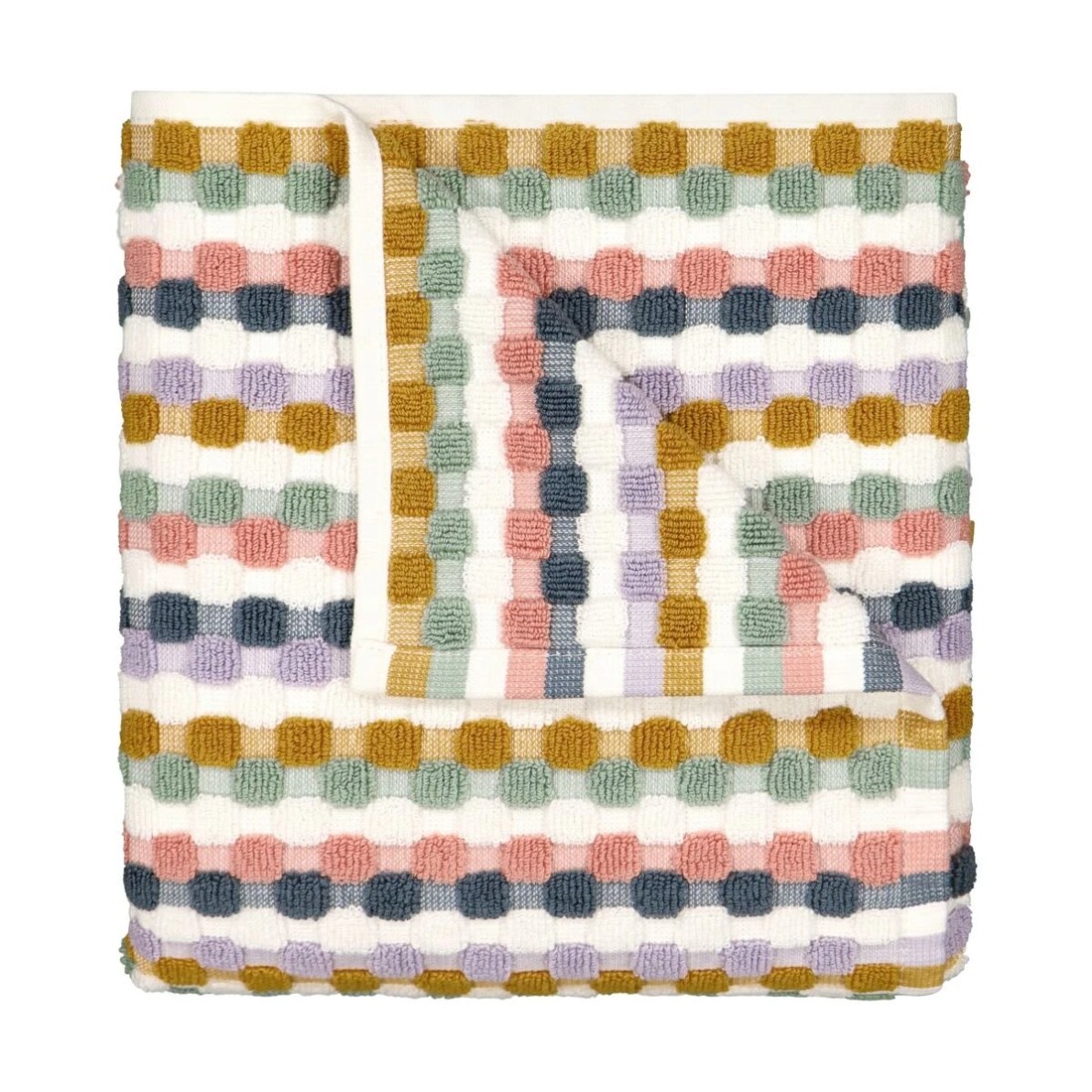 1 Multi Popcorn Cotton Bath Towel, 1 of 6