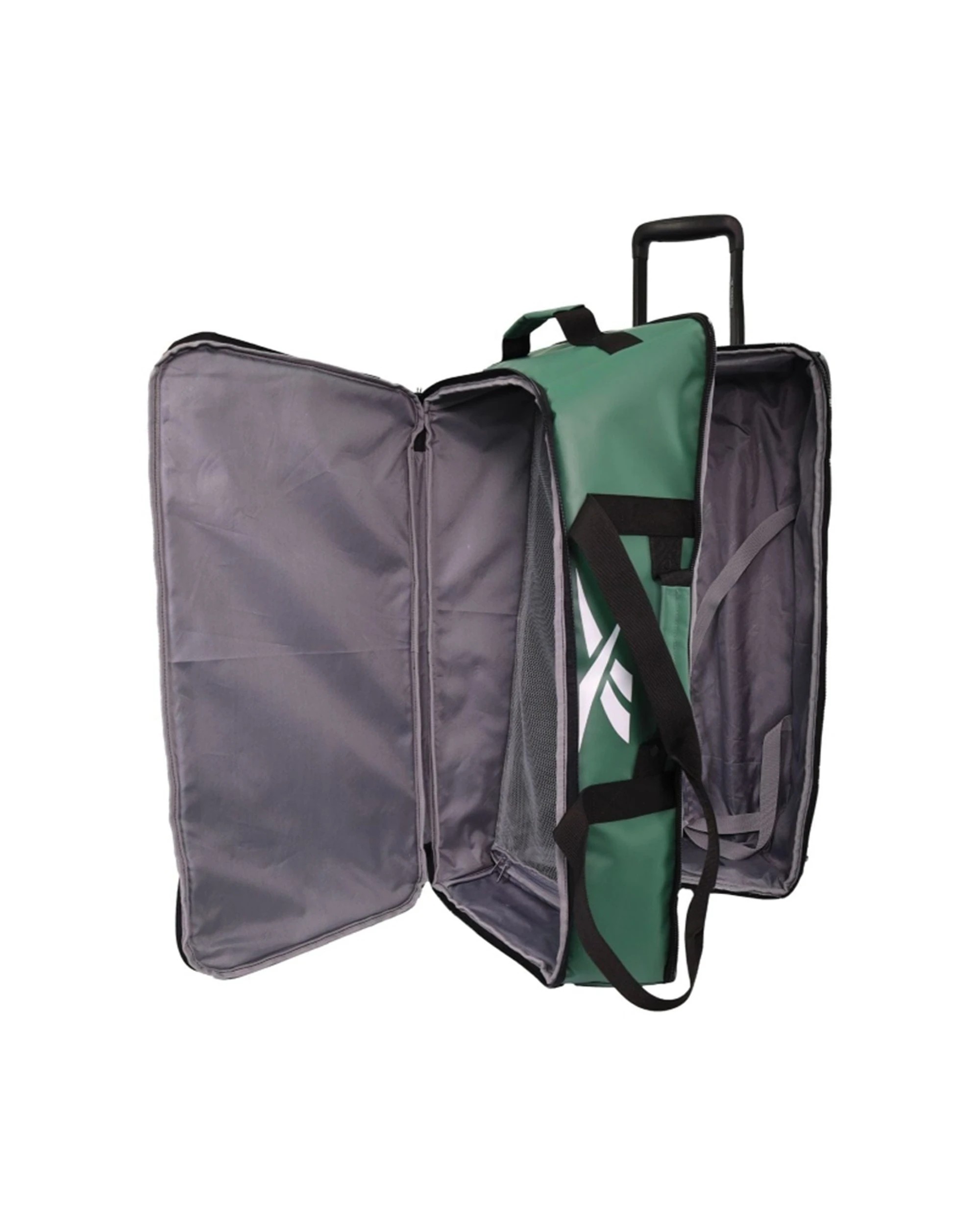 3 Reebok All Star Cabin 39L Leather Film Soft Shell Trolley Suitcase Luggage - Blue, 3 of 6