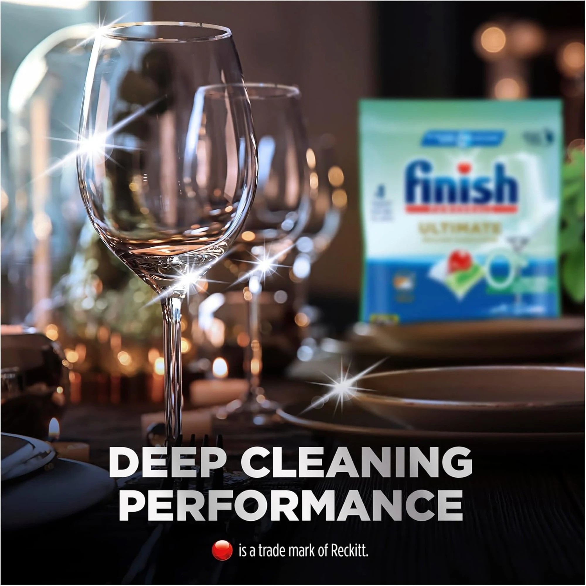 4 Finish Powerball Ultimate Pro All In 1 0% Dishwashing Tablets 48 Pack X3, 4 of 4