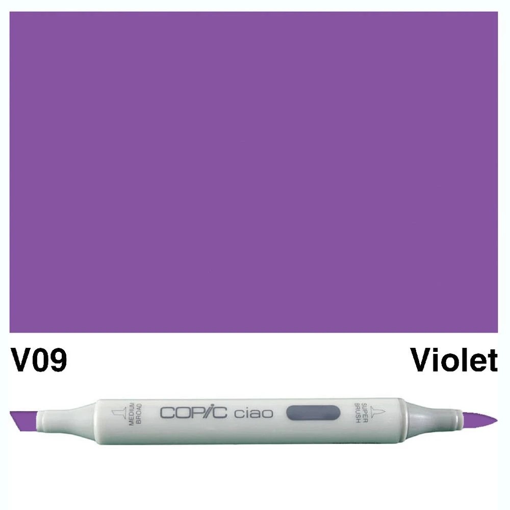 3 Copic Ciao Dual Nib Marker V09 Violet, 3 of 3