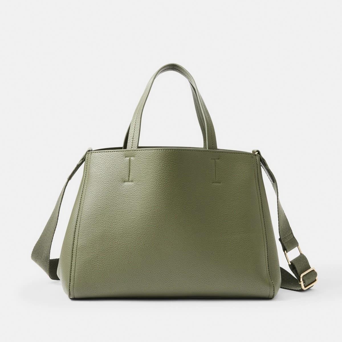 1 Tote Bag DEEP MOSS, 1 of 7