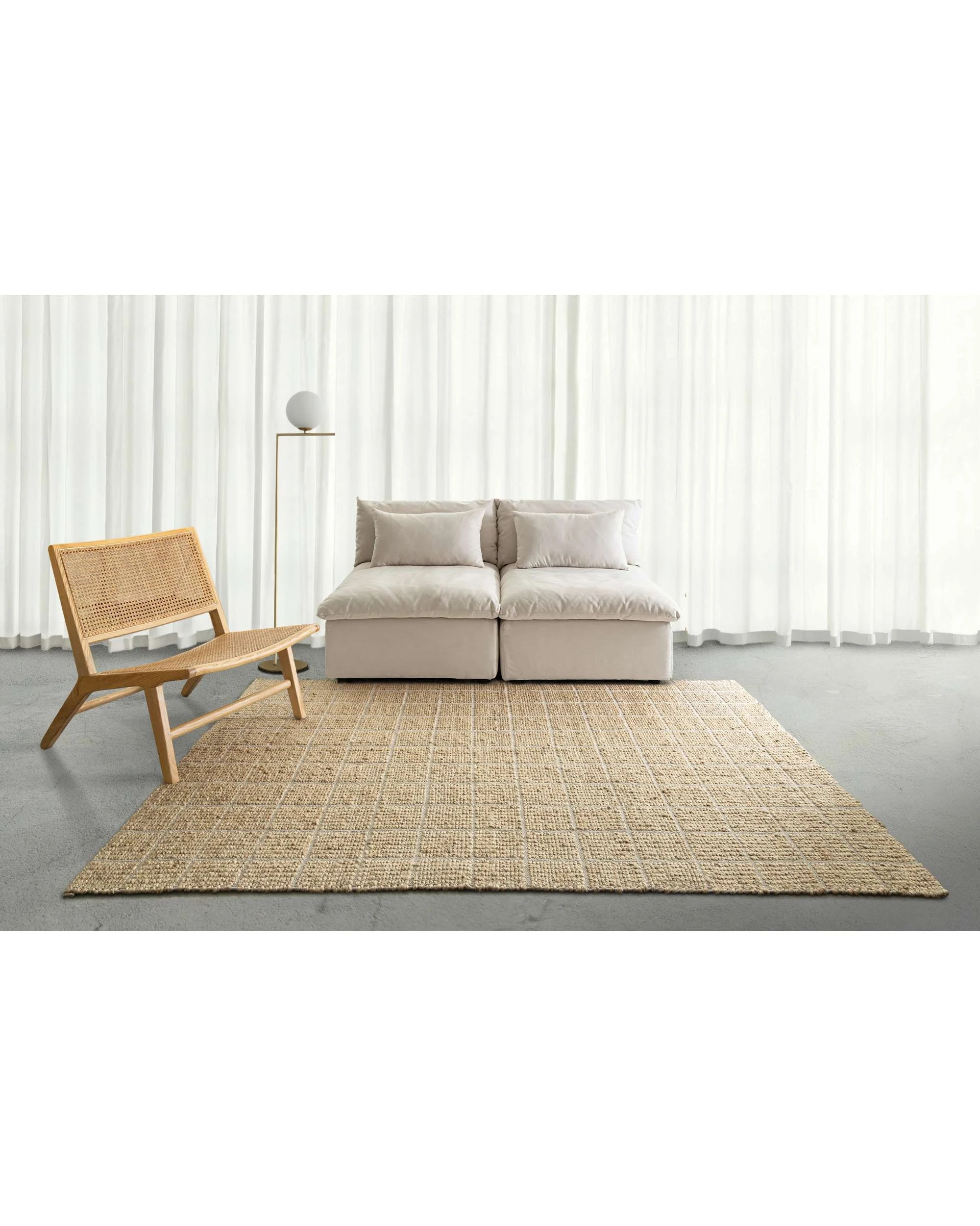 2 Loopsie Fortaleza Natural Sand Rug-400cm x 300cm - Beige, 2 of 7