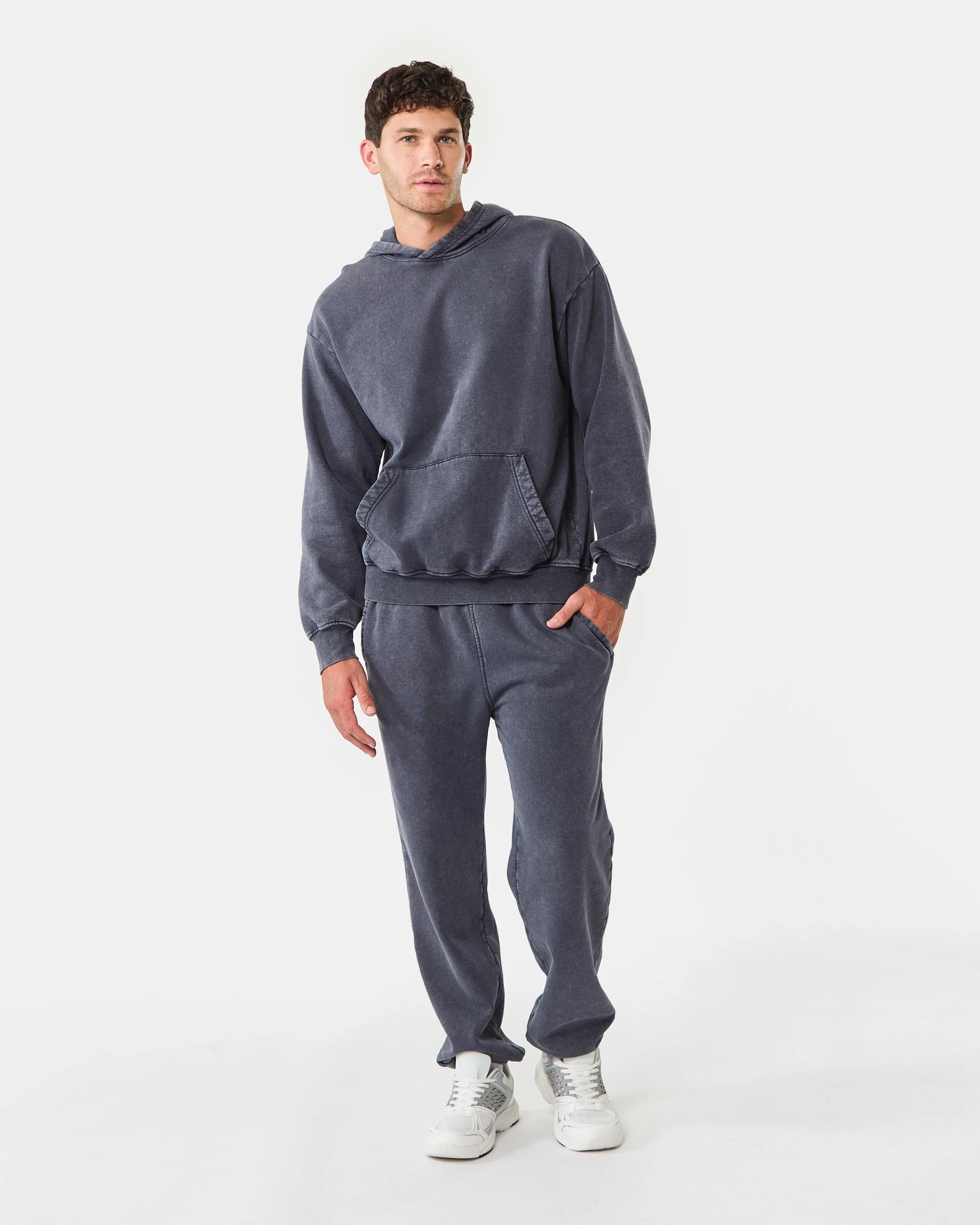 2 Garment Dyed Trackpants Gry Lava, 2 of 8