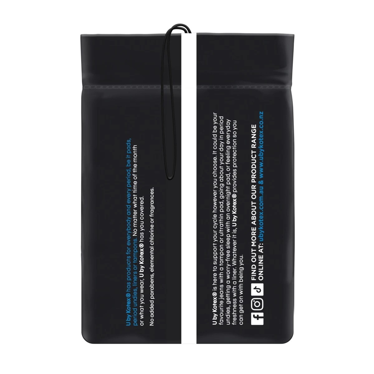 5 U by Kotex 10 Pack Extra Overnight Pads with Wings, 5 of 10