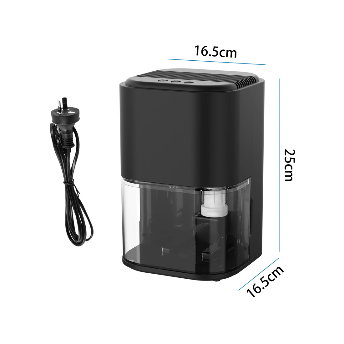5 Advwin Portable Mini Dehumidifiers 2L Black, 5 of 7