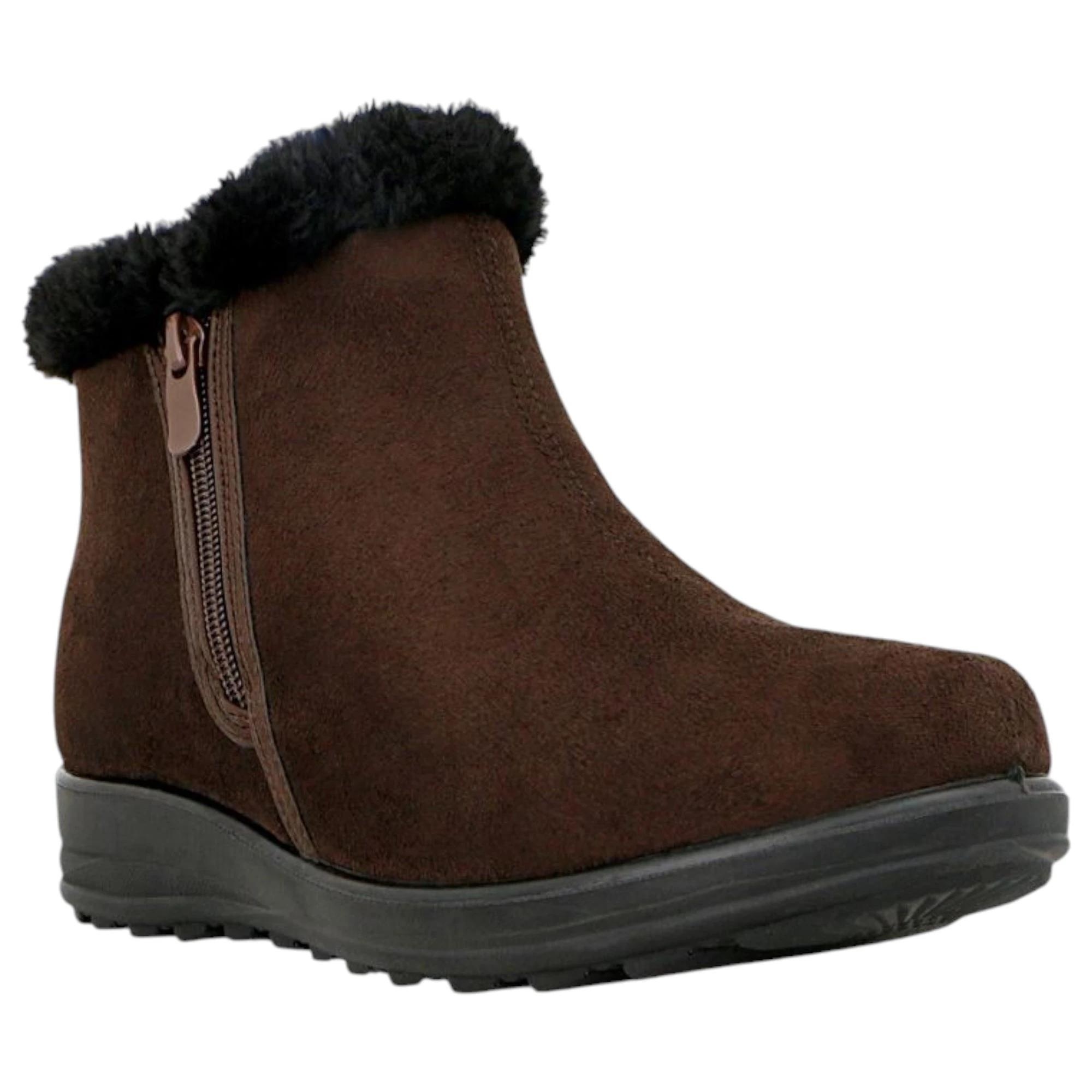 2 Bellissimo Womens Antarctic Shoes Dress Winter Boots BROWN, 2 of 3
