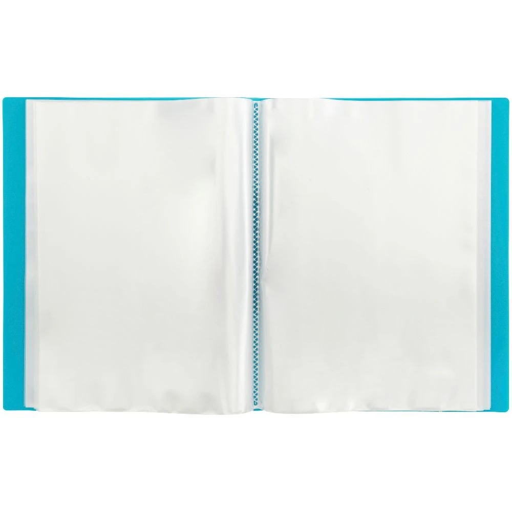 2 King Jim A4 Fixed Display Book 60 Pocket Blue, 2 of 3