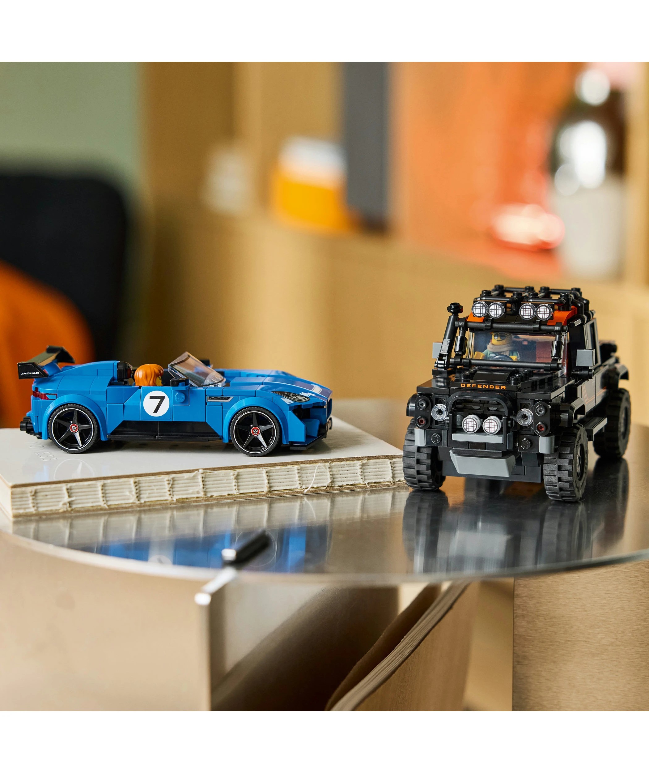 9 LEGO Speed Champions Jaguar Project 7 & Land Rover Defender 77264, 9 of 10