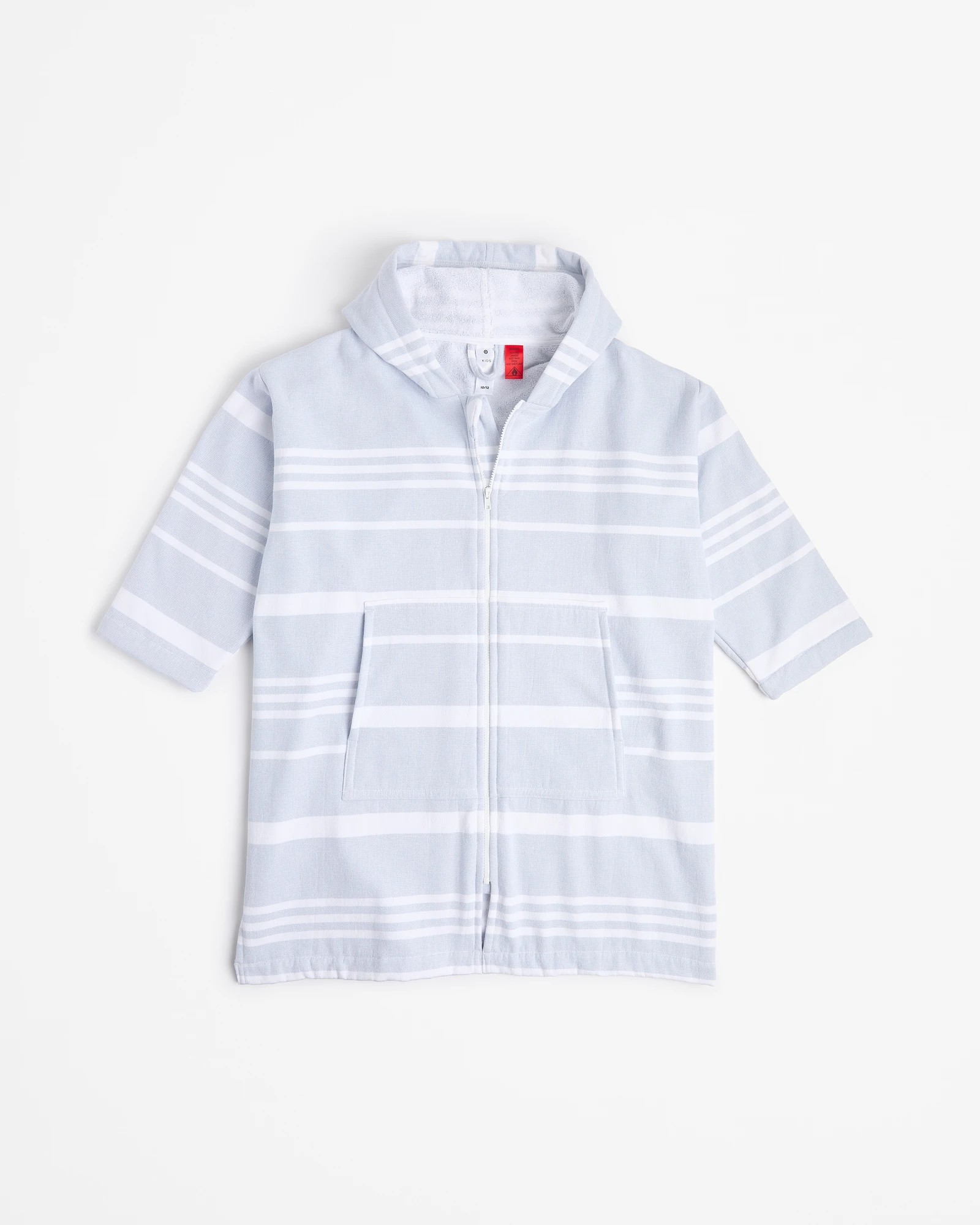 4 Target Henley Kids  Zip Thru Hooded Towel
 - Blue, 4 of 6