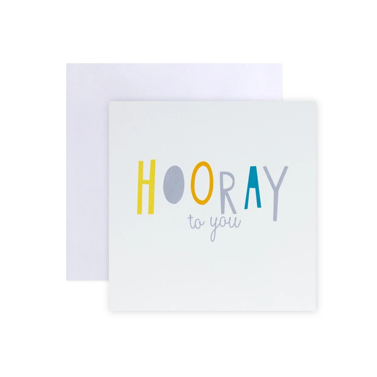 1 Creative Publishing by Hallmark Celebration Greeting Card - Hooray To You!, 1 of 2